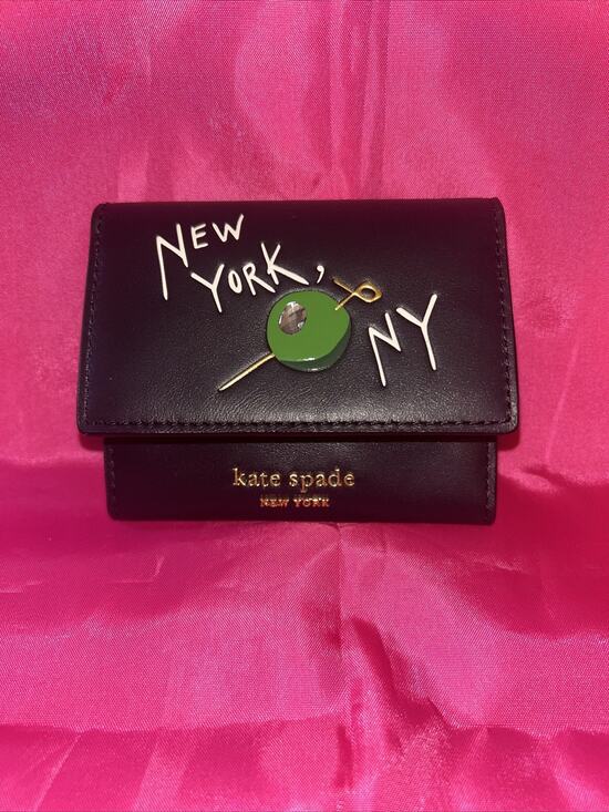 kate spade new york Handbags - Kate Spade PERFECT MATCH Flap Card Case Mini Wallet MATCHBOOK Smooth Leather NWT